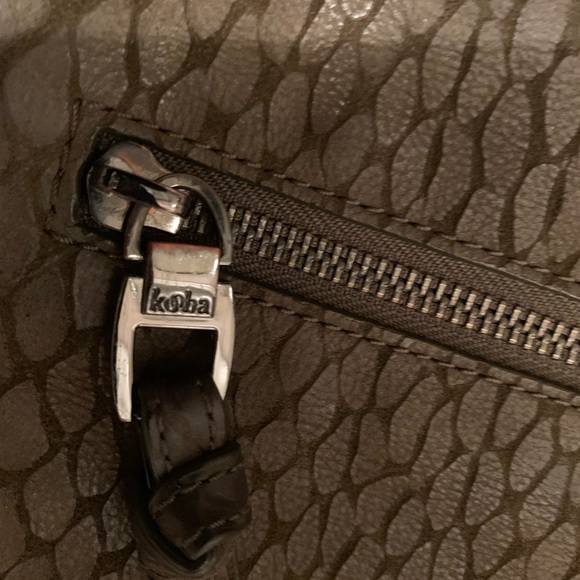 KOOBA green suede cross body hand bag - Picture 5 of 6